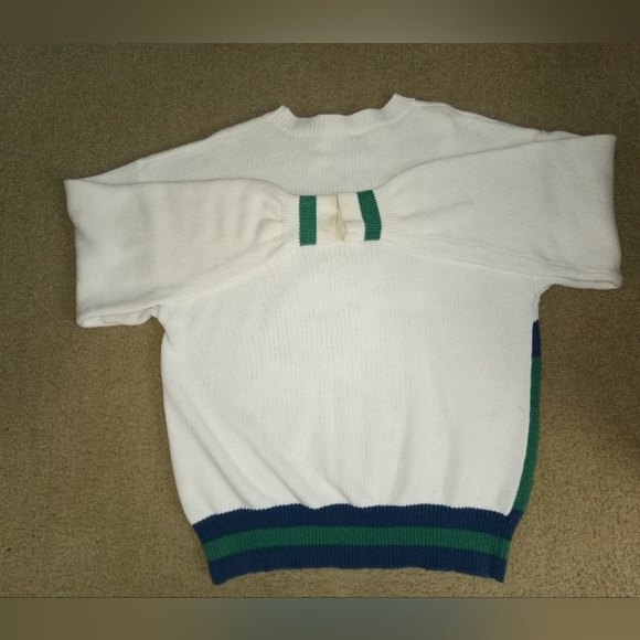 VINTAGE Acme Clothing TAZ golf sweater rare men's Large - Picture 4 of 6